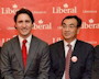 Zhao Cheng and Justin Trudeau